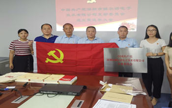 深圳市平博88电子技术有限公司党支部召开成立暨选举大会
